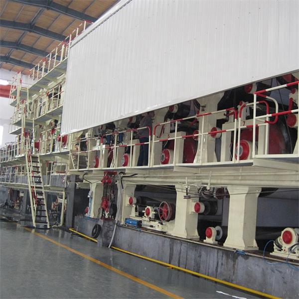 China 300 tpd 4400mm corrugated carton paper production line